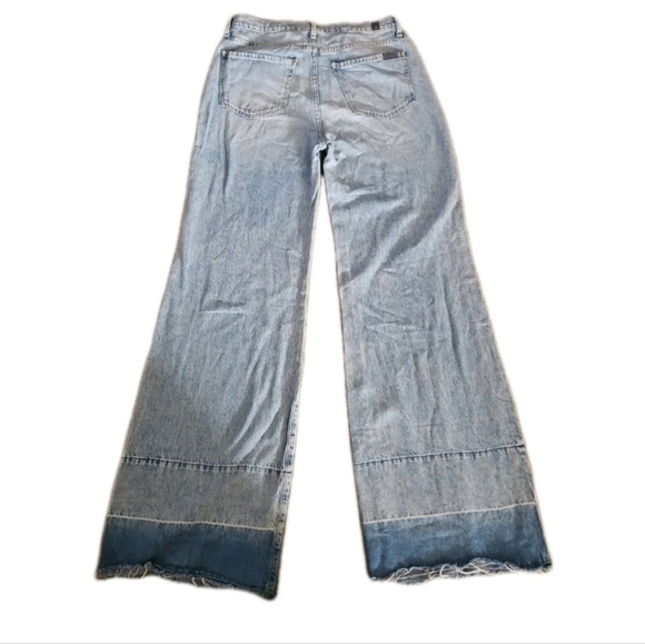 7 For All Mankind Womens Light Wash Ultra High Rise Jo Jean 28 - Picture 3 of 14